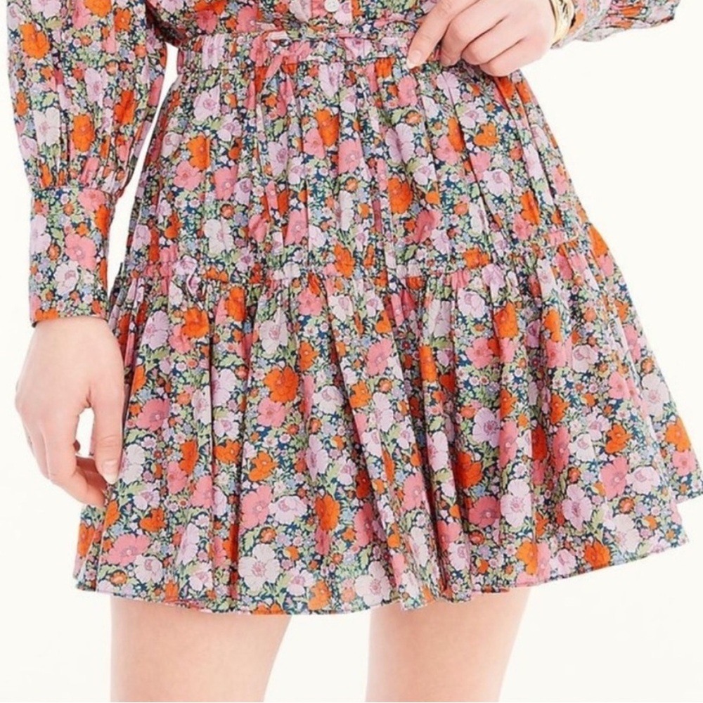 J. Crew Liberty Meadow Song Mini Skirt